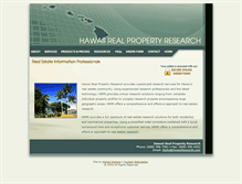 Tablet Screenshot of hawaiiresearch.com